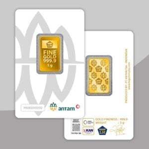 Emas Antam Batangan 5 Gram